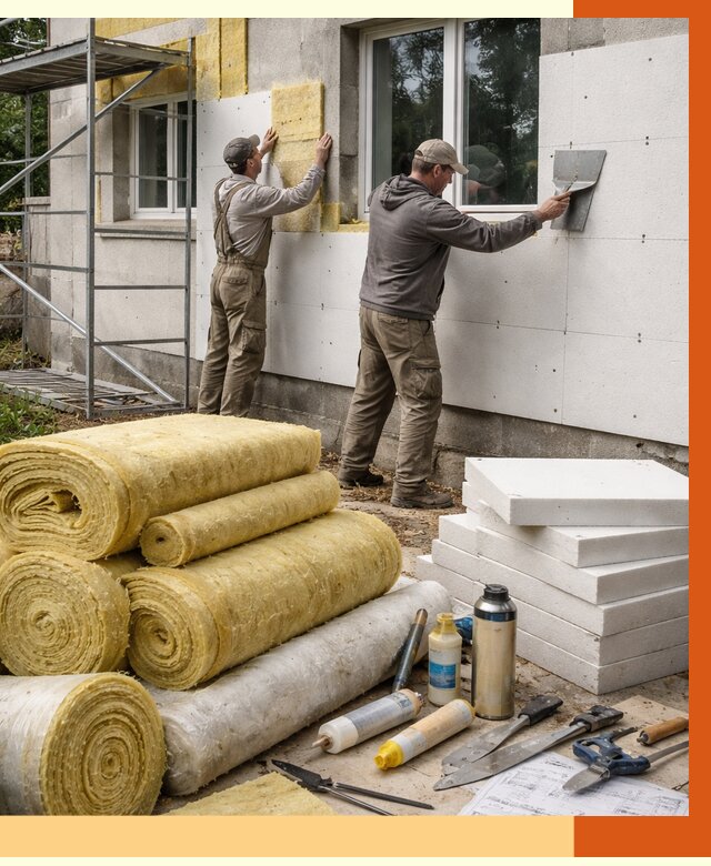 Утепление домов в Ивантеевке под ключ от 4321 руб/м2 | Профессионально — ТепломастерВнт