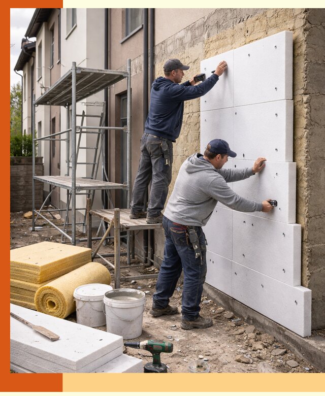 Утепление таунхауса с гарантией комфорта в Ивантеевке