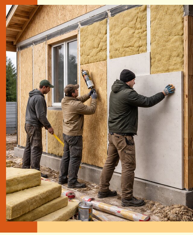 Профессиональное утепление дома из SIP-панелей в Ивантеевке