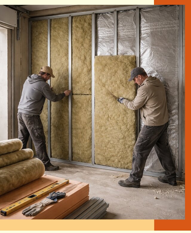 Утепление гаража изнутри в Ивантеевке от 7715 руб/м2 — работы и цена | ТепломастерВнт