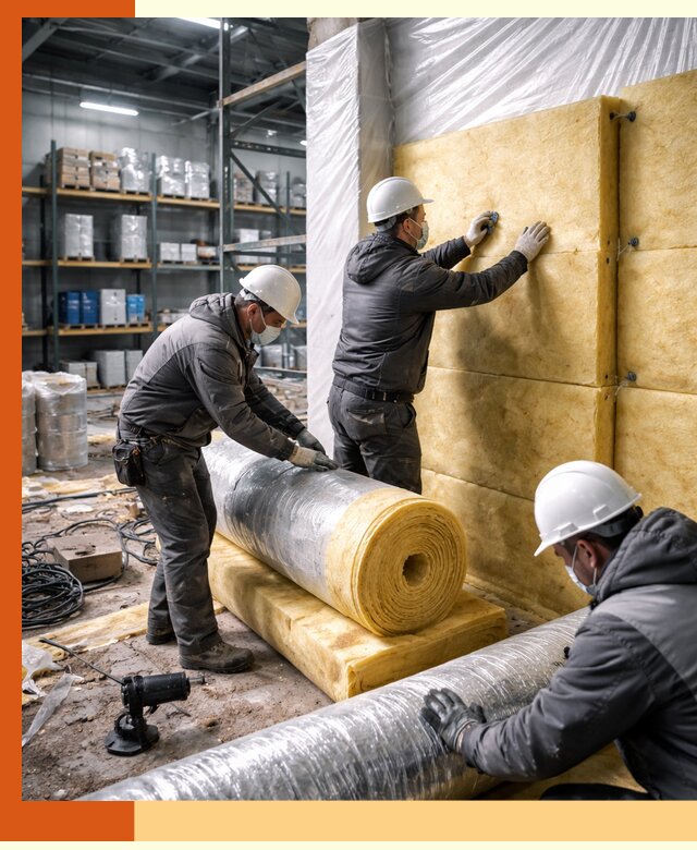 Утепление склада химсырья в Ивантеевке: безопасная и эффективная изоляция