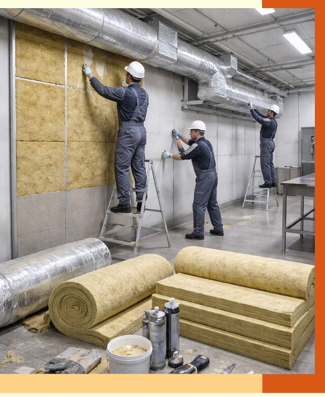 Утепление пищевого цеха в Ивантеевке от 12859 руб./м² — комплексно под ключ | ТепломастерВнт