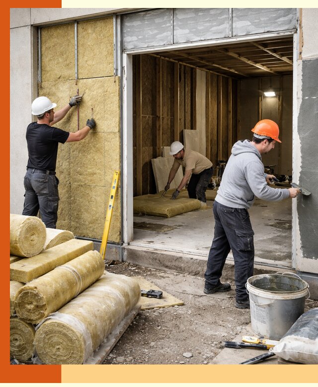 Утепление торгового павильона в Ивантеевке — качественно и энергоэффективно