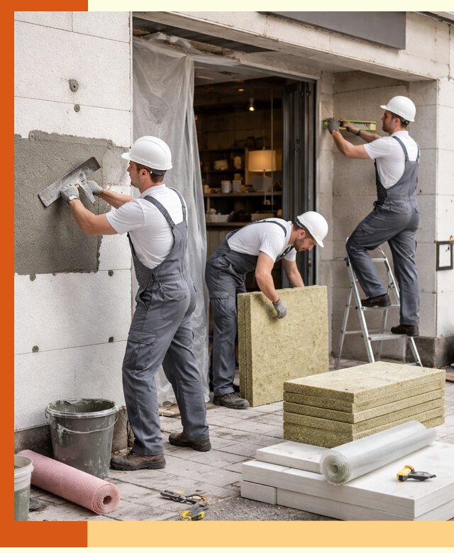 Утепление кафе в Ивантеевке: профессиональная теплоизоляция и монтаж