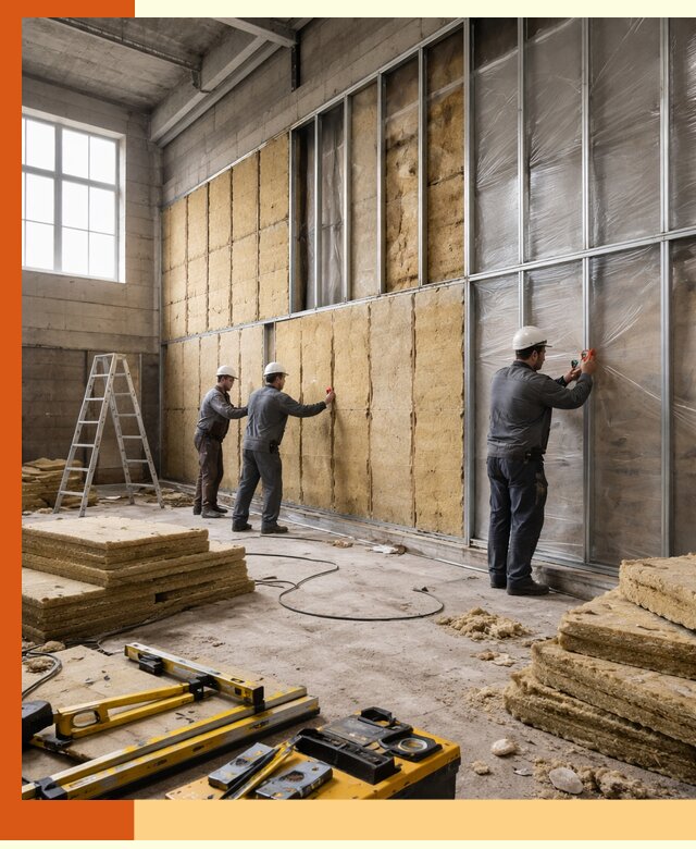 Утепление спортивного зала в Ивантеевке качественно и недорого