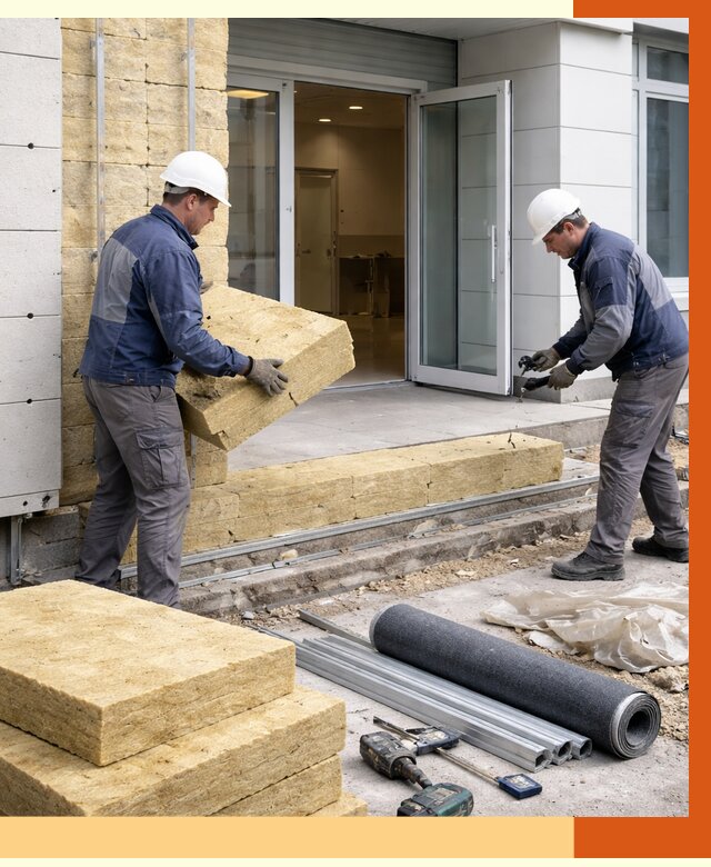 Утепление медицинского центра в Ивантеевке под ключ от 12859 руб./м² | ТепломастерВнт