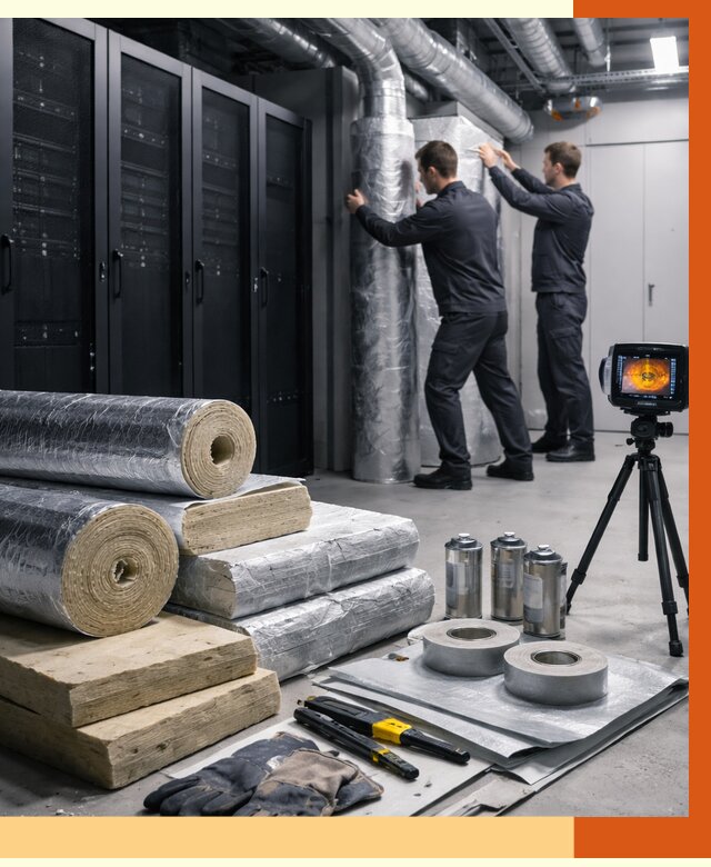 Утепление серверной в Ивантеевке от 8744 руб./м² — комплексно под ключ | ТепломастерВнт