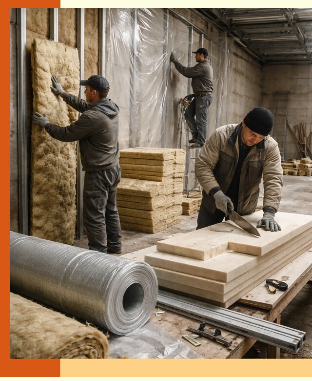 Утепление торгового склада в Ивантеевке с энергоэффективными решениями