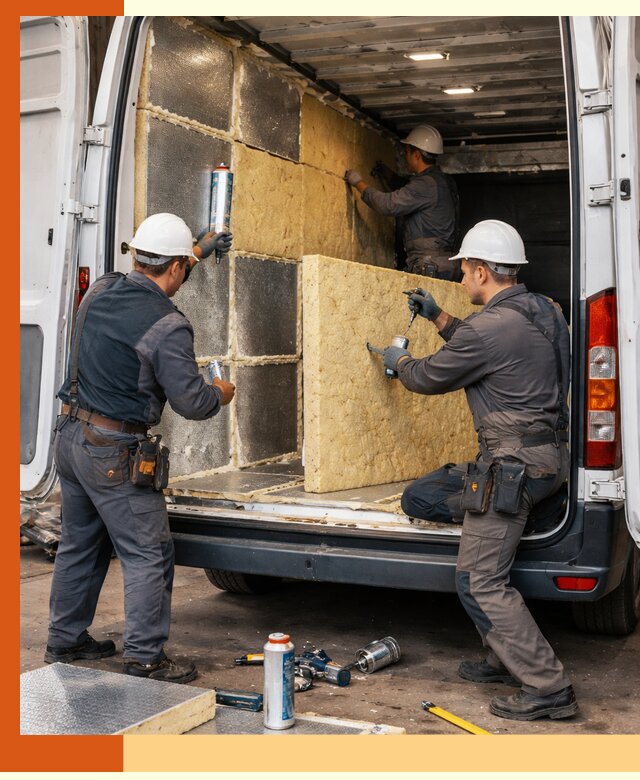 Утепление фургона-рефрижератора в Ивантеевке для сохранения температуры