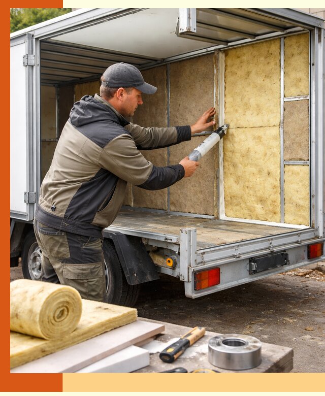 Профессиональное утепление прицепа в Ивантеевке для любых условий