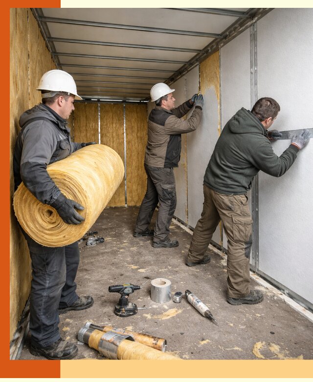 Утепление рефрижераторного контейнера в Ивантеевке профессионально и надежно