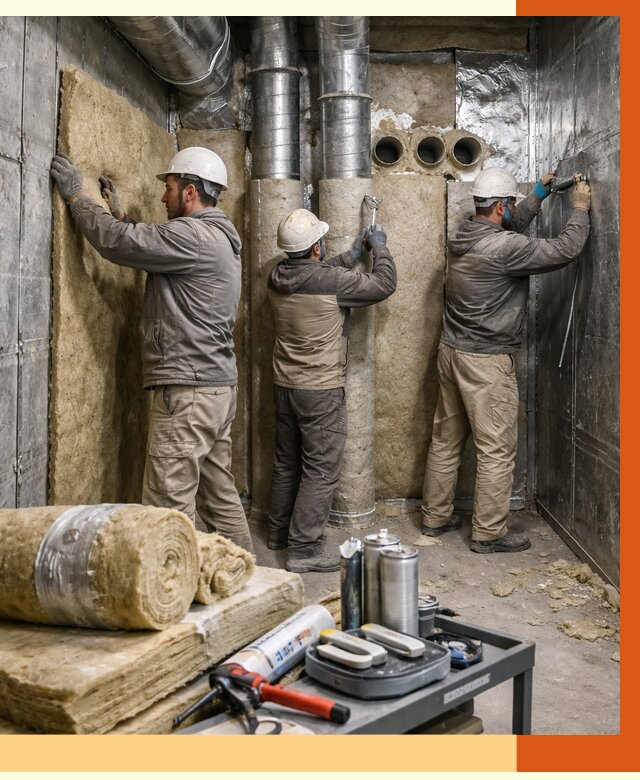 Утепление венткамеры в Ивантеевке под ключ от 1492 руб. — профессионально | ТепломастерВнт