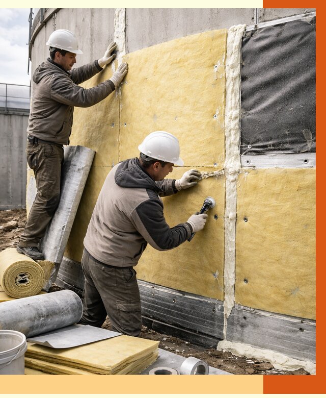 Утепление резервуара в Ивантеевке от 28289 руб/м2 — монтаж ППУ и комплекс под ключ | ТепломастерВнт