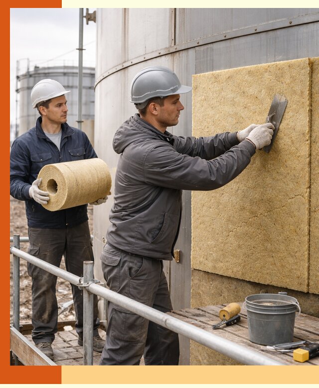 Профессиональное утепление резервуара и теплоизоляция в Ивантеевке