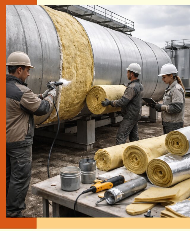 Утепление цистерны в Ивантеевке — утеплители и монтаж под ключ