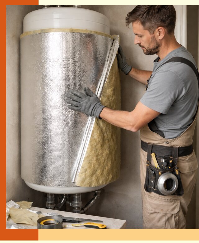 Утепление бойлера в Ивантеевке для снижения теплопотерь и экономии энергии