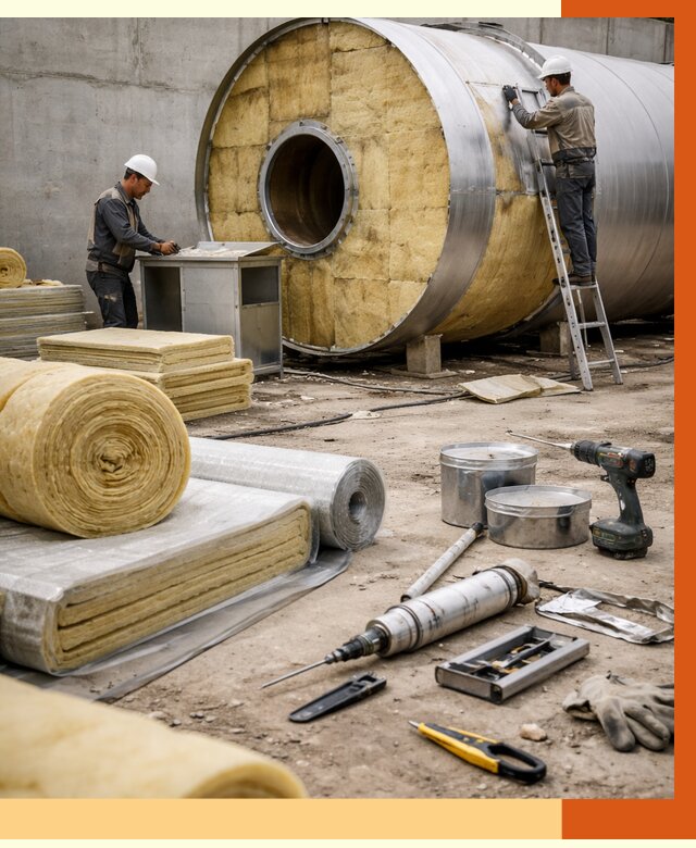 Утепление резервуара с топливом в Ивантеевке от 28289 руб. под ключ | ТепломастерВнт