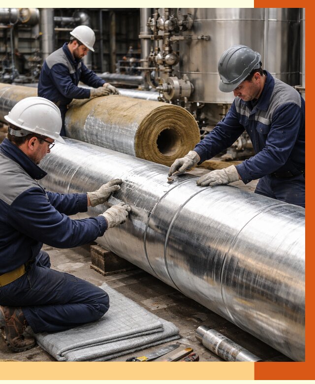 Утепление технологического оборудования в Ивантеевке от 4321 руб. за м2 | ТепломастерВнт