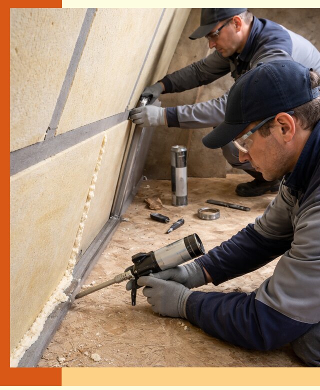 Герметизация стыков ППУ в Ивантеевке — надежное уплотнение швов