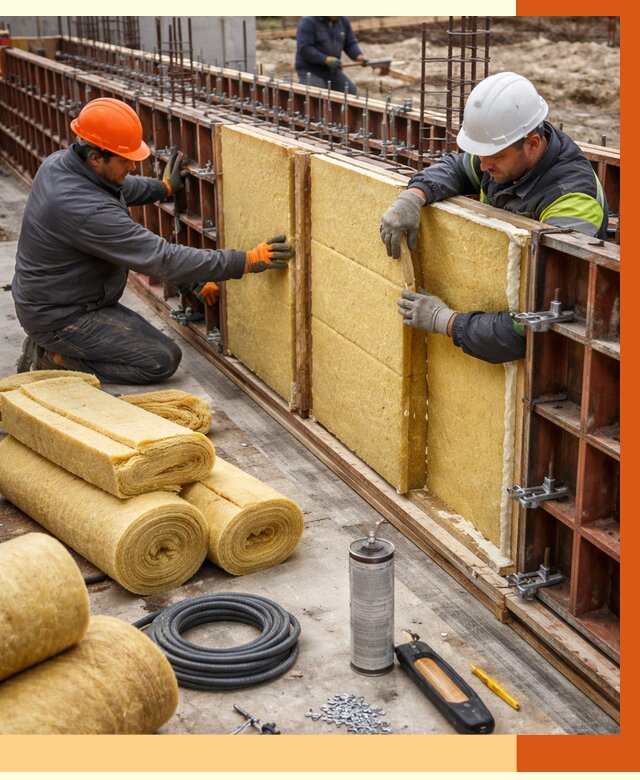Теплоизоляция опалубки в Ивантеевке от 7407 руб. за м2 — услуги и монтаж | ТепломастерВнт