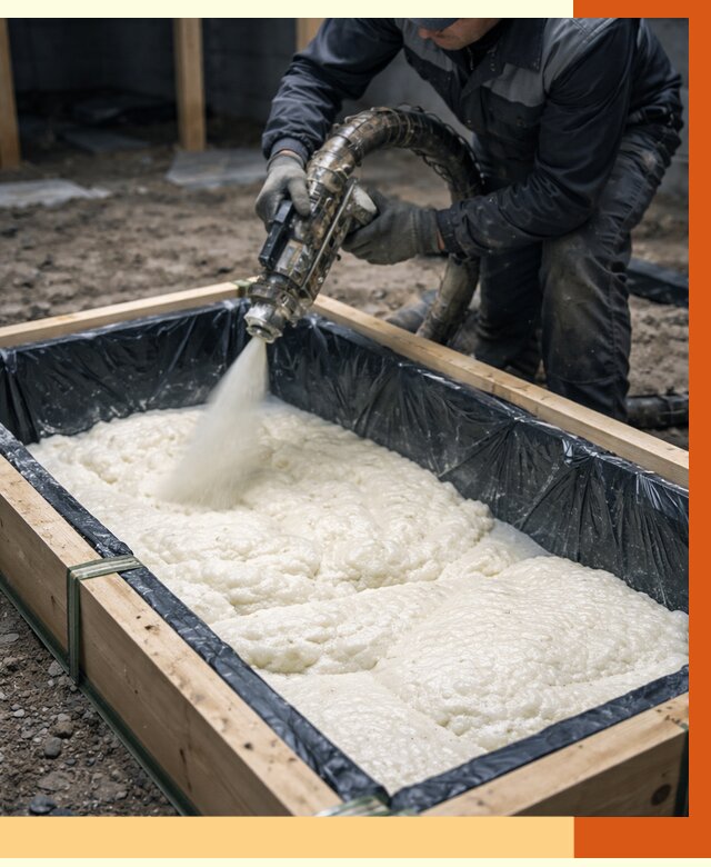 Заливка ППУ в формы в Ивантеевке от 2572 руб. — утепление форм под ключ | ТепломастерВнт