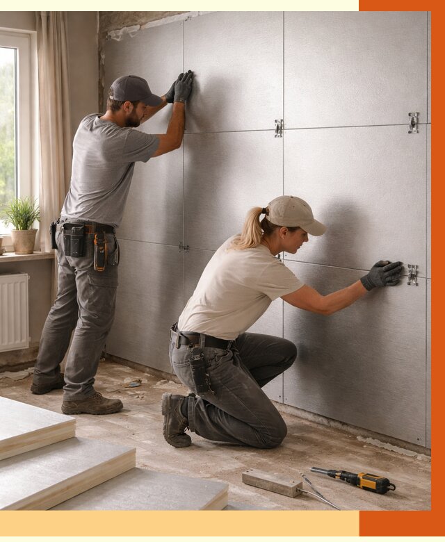 Утепление PIR панелями в Ивантеевке от 4321 руб. под ключ | ТепломастерВнт