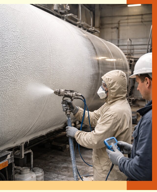 Утепление автоцистерны жидкой теплоизоляцией в Ивантеевке от 14916 руб. под ключ | ТепломастерВнт
