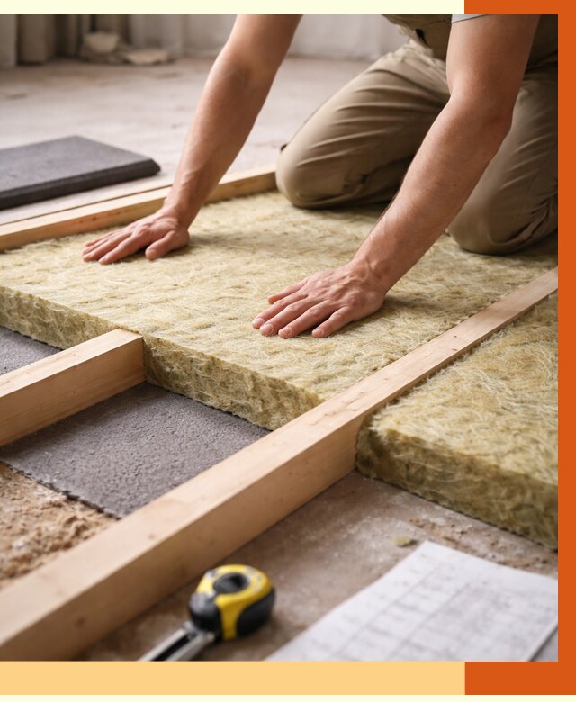 Шумоизоляция пола в Ивантеевке от 1286 руб./м² — профессиональная звукоизоляция | ТепломастерВнт