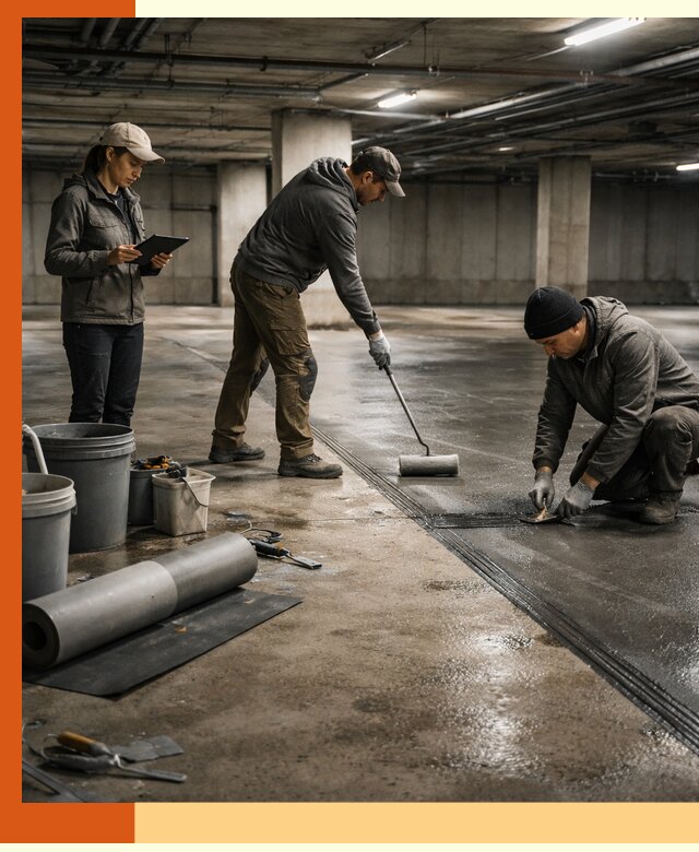 Гидроизоляция паркинга в Ивантеевке: качественная защита зданий