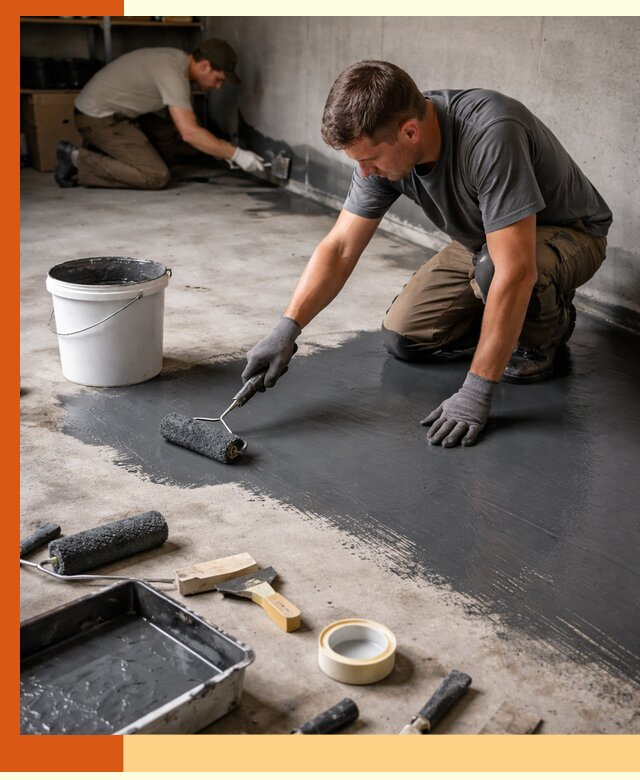 Гидроизоляция гаражного пола в Ивантеевке — надежная защита от влаги