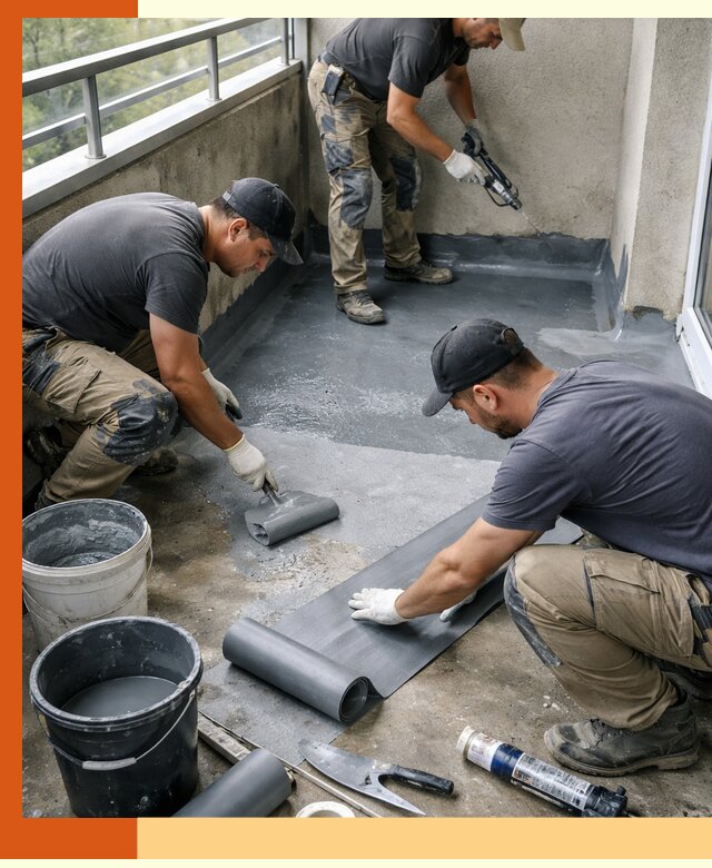 Гидроизоляция балкона в Ивантеевке: надежная защита от протечек