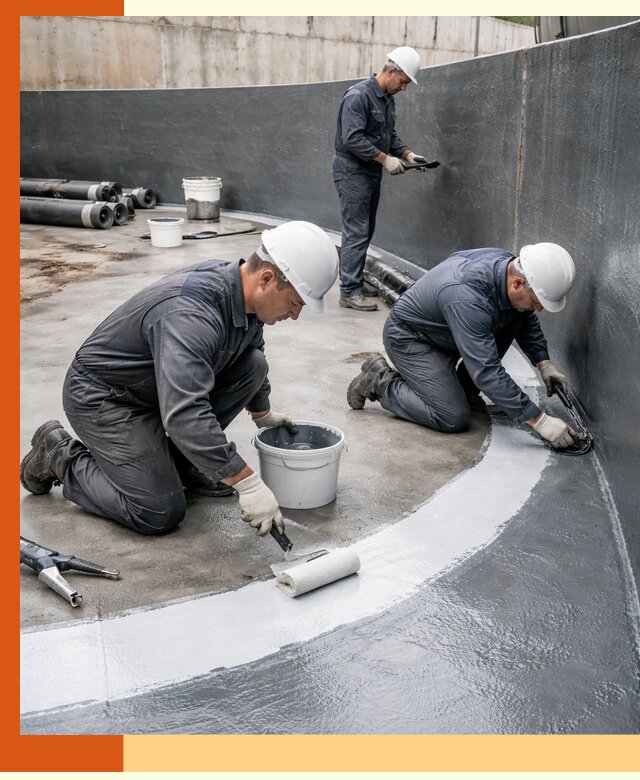 Гидроизоляция резервуара для топлива в Ивантеевке