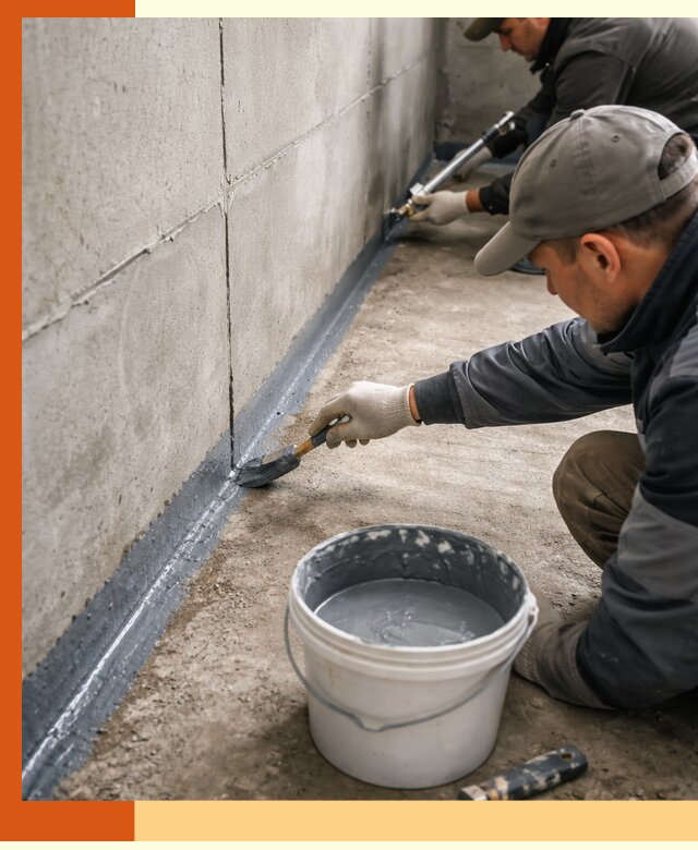 Гидроизоляция швов зданий и конструкций в Ивантеевке