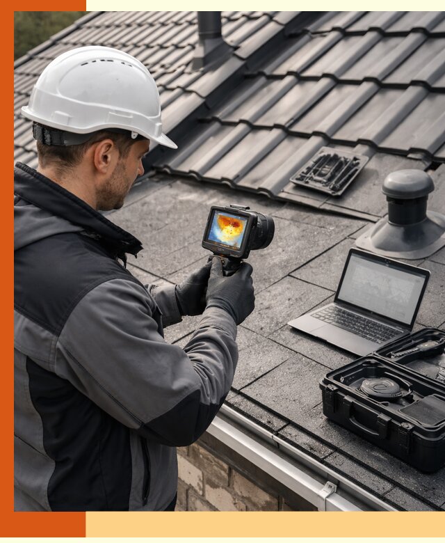 Тепловизионное обследование кровли в Ивантеевке для выявления дефектов