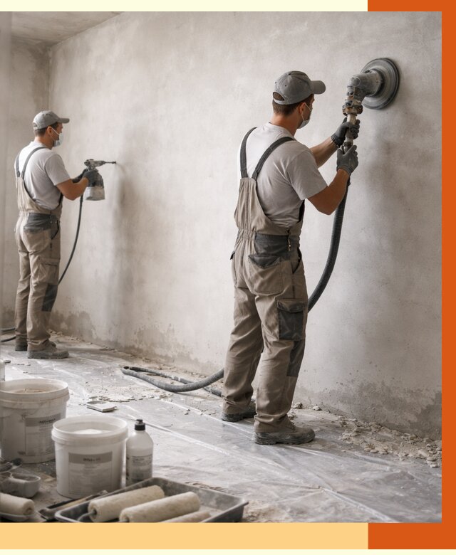 Подготовка поверхности под напыление в Ивантеевке от 1234 руб. — ТепломастерВнт