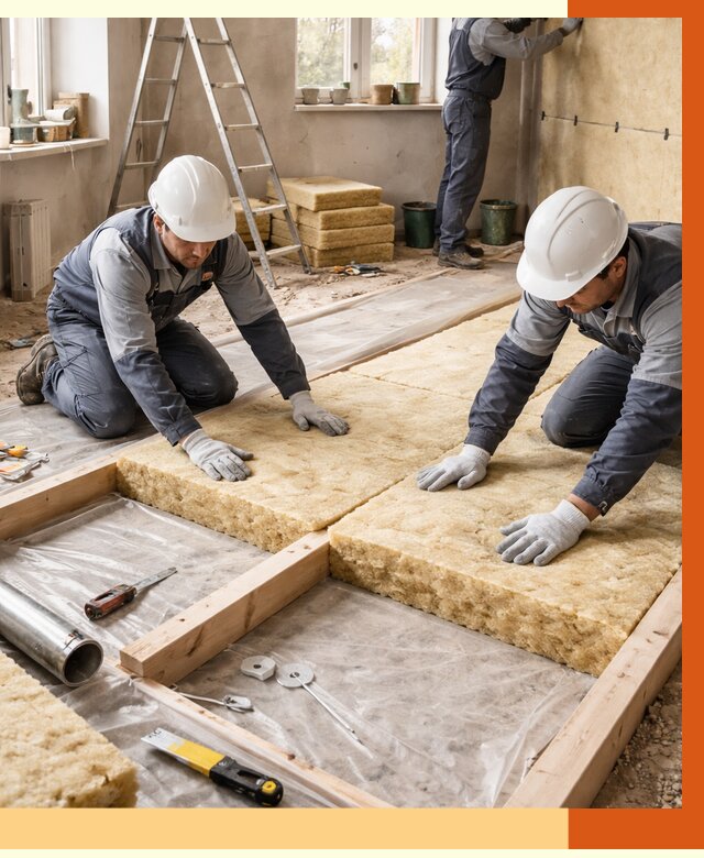 Восстановление теплоизоляции в Ивантеевке от 8744 руб. — ремонт утепления под ключ | ТепломастерВнт