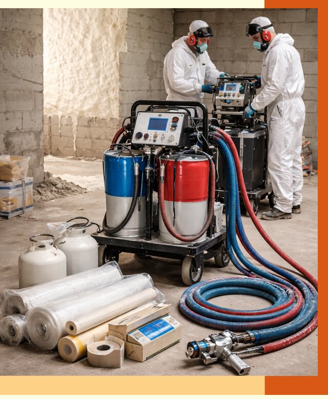 Аренда установки для напыления ППУ в Ивантеевке от 36005 руб. | ТепломастерВнт