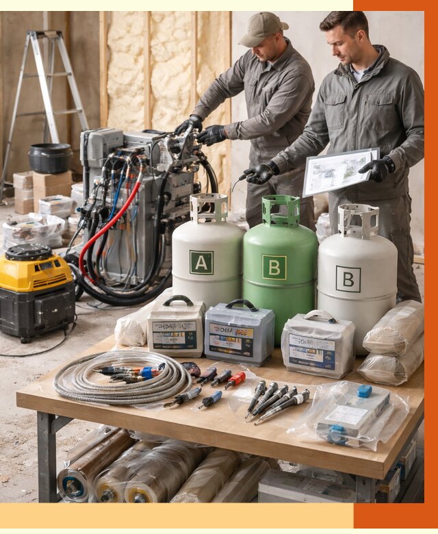 Продажа компонентов ППУ с консультацией в Ивантеевке от 4321 руб. | ТепломастерВнт